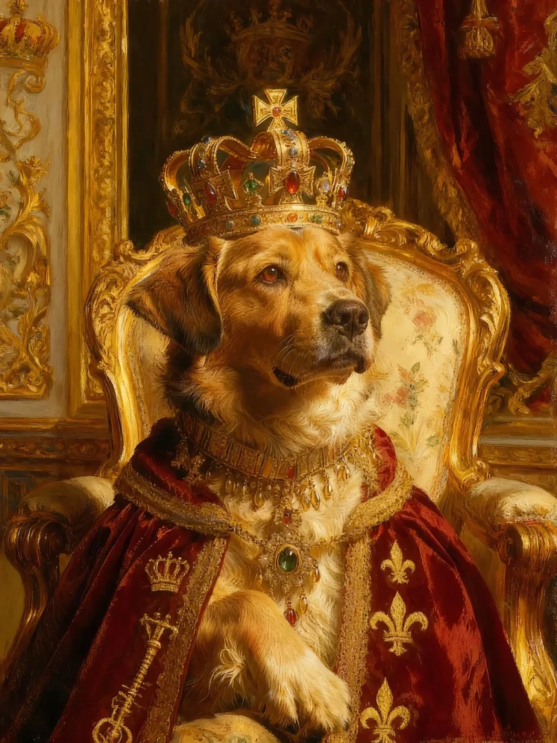 Custom Royal Pet Portrait