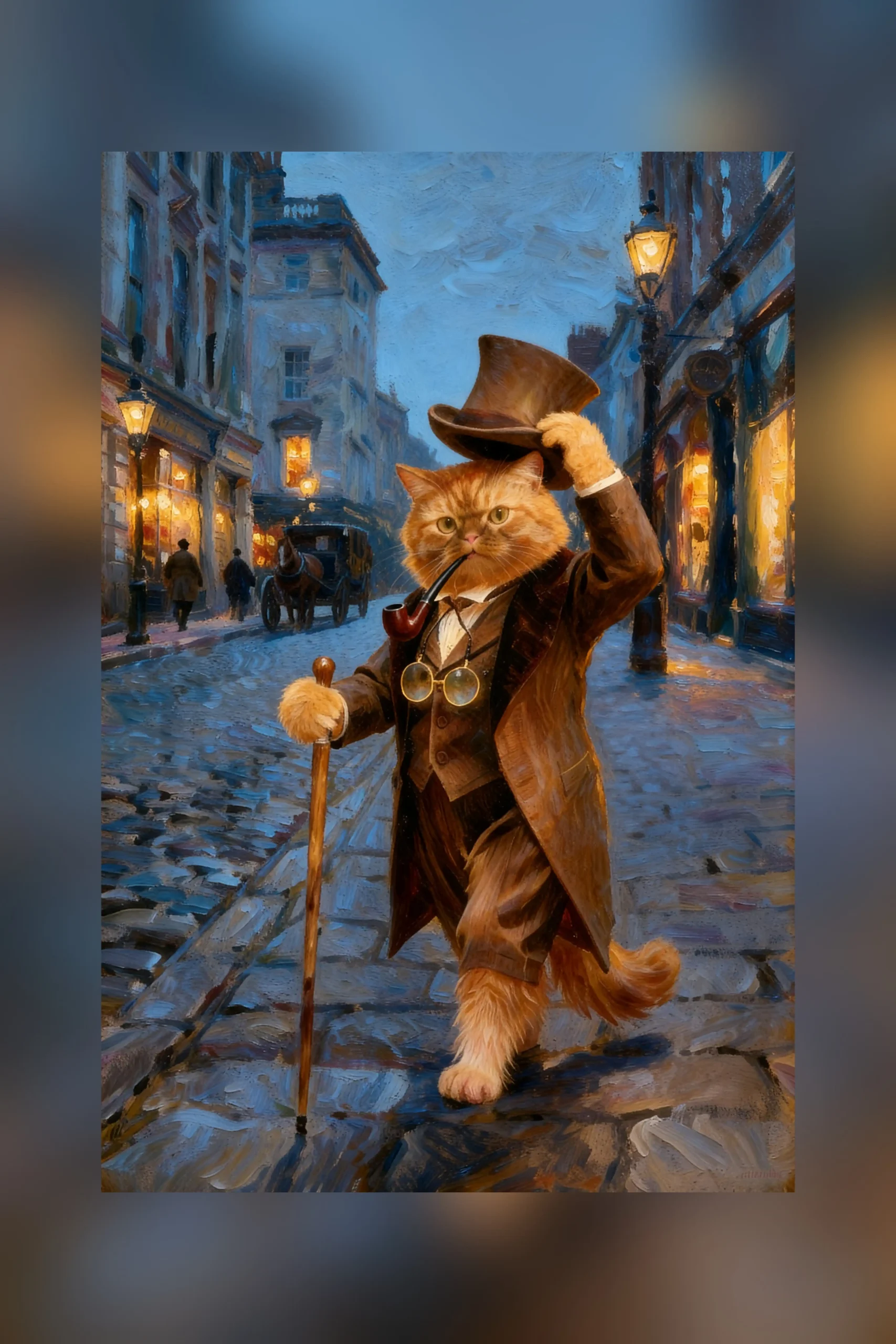 The Distinguished Tycoon (Dark version)