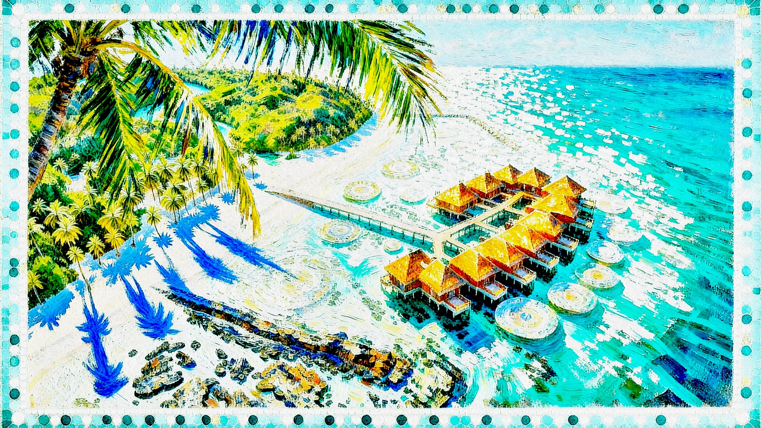 Mosaic Eden: Golden Lagoon