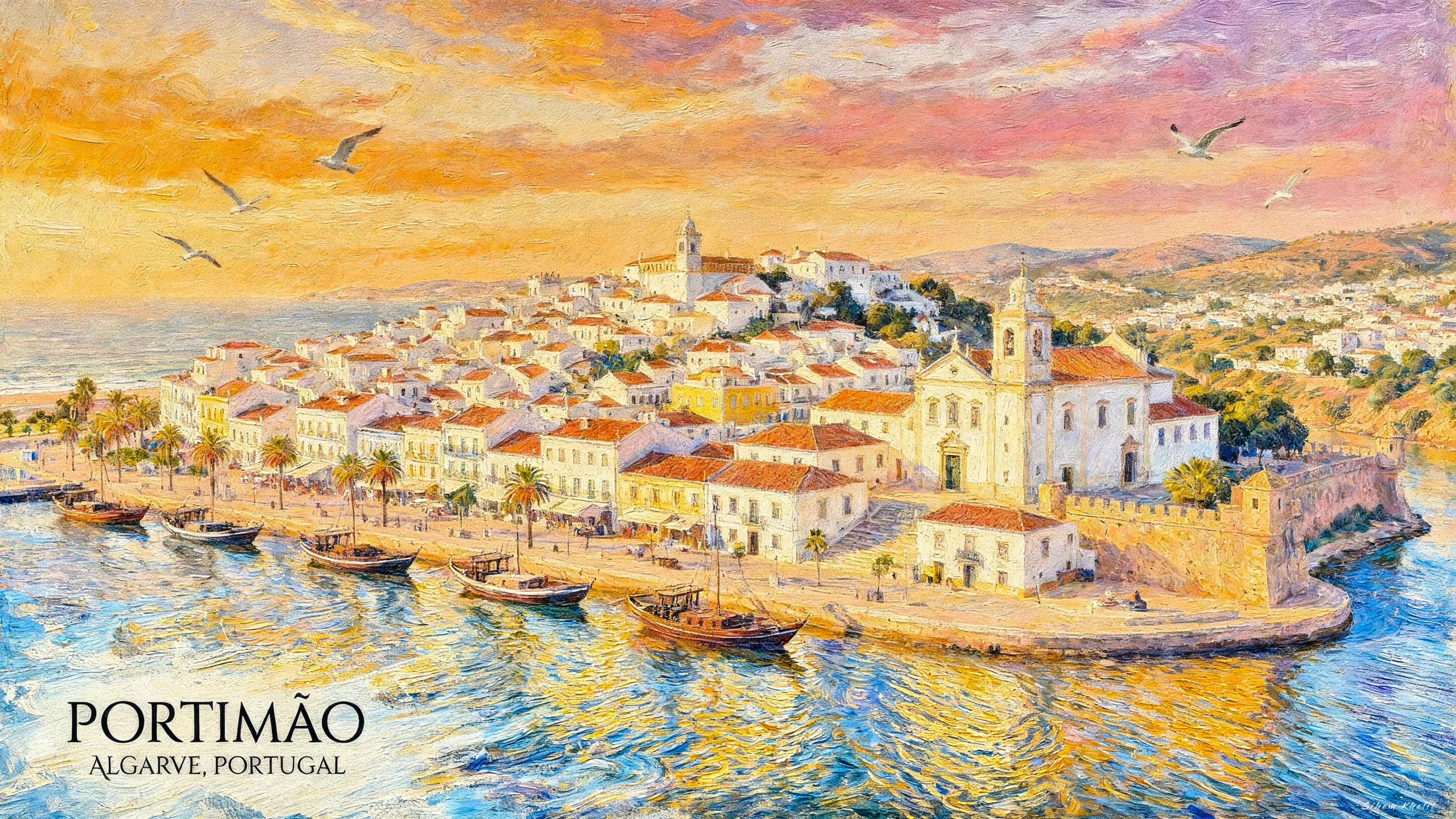 Sunset in Portimão 4