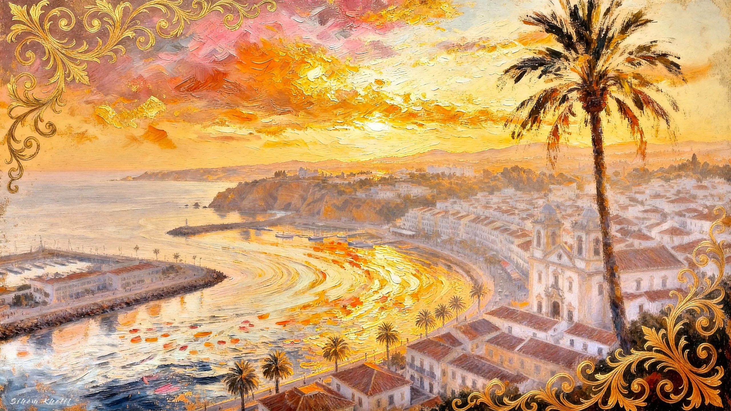 Sunset in Portimão 7